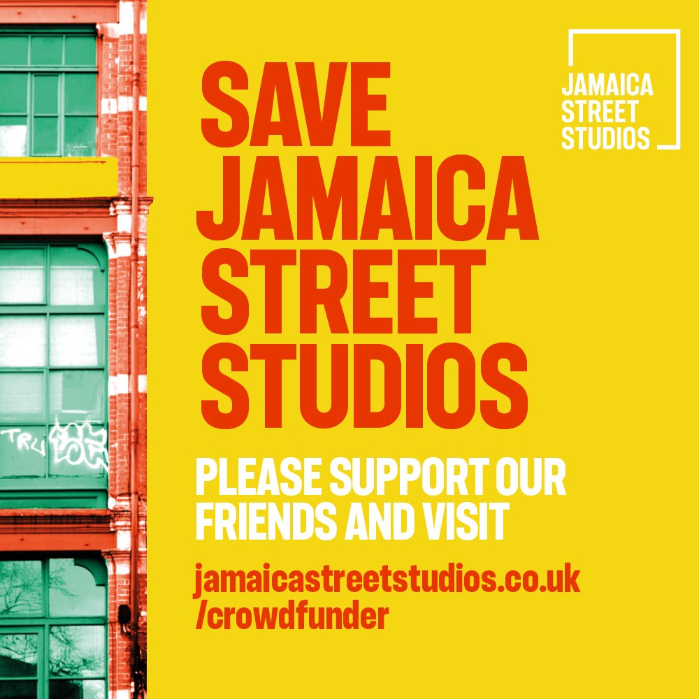 It is so important that we have affordable creative spaces in Bristol. Our city can't afford to lose anymore independent cultural organisations. Please support our friends at <a href="/JamaicaStreet/">Jamaica Street Studios</a> by sharing or donating if you can 🙏🏾

crowdfunder.co.uk/p/jss