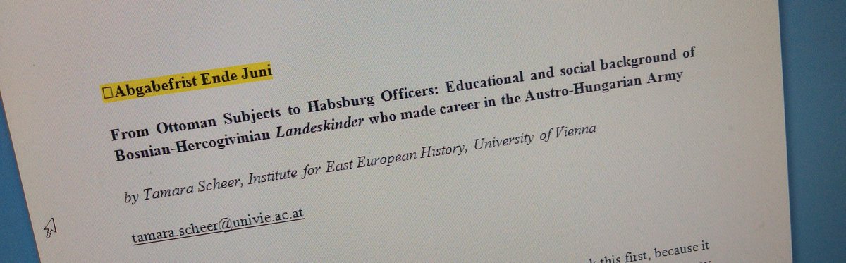 I 😍 writing ... the only thing I still miss for this article is a good sample of autobiographical sources from the perspective of these officers I am writing about ... but not even the usual suspects cite many of them :-(