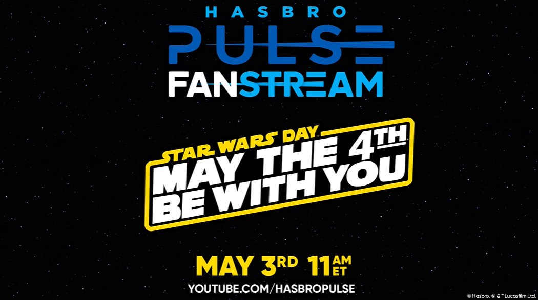¡Ya va a comenzar el #FanStream de @HasbroPulse dedicado a #StarWars para celebrar el #MayThe4th! En este hilo iremos subiendo todas las novedades presentadas de #TheBlackSeries y #TheVintageCollection
lo mas rápido que podamos.