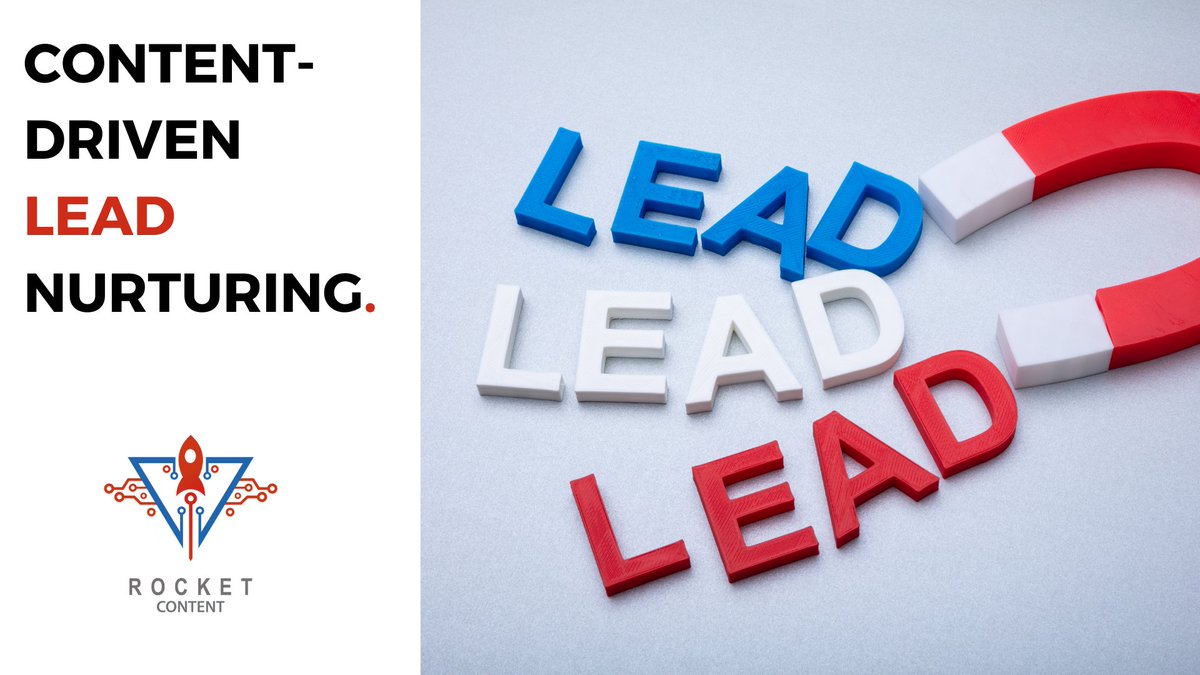 **Content-Driven Lead Nurturing** - Educate and engage leads in technical sectors with Rocket Content's optimised content. ow.ly/hup550Qxfuv #LeadNurturing #TechnicalContent