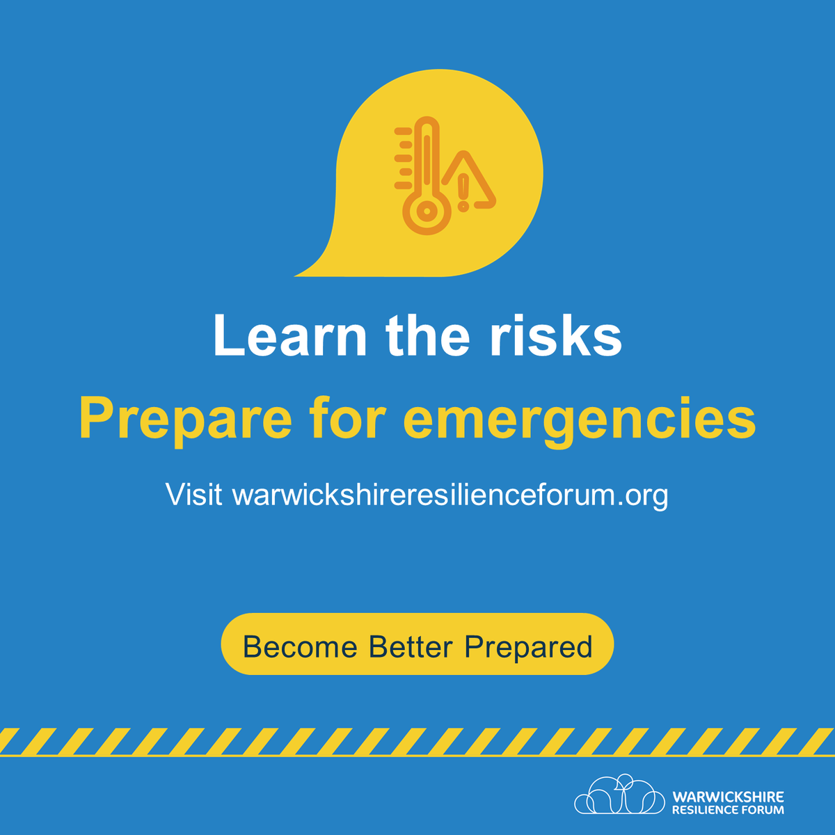 Visit the new Warwickshire Resilience Forum website to learn how you can become better prepared for emergencies in #Warwickshire. Find information and advice around the county's key risks at warwickshireresilienceforum.org