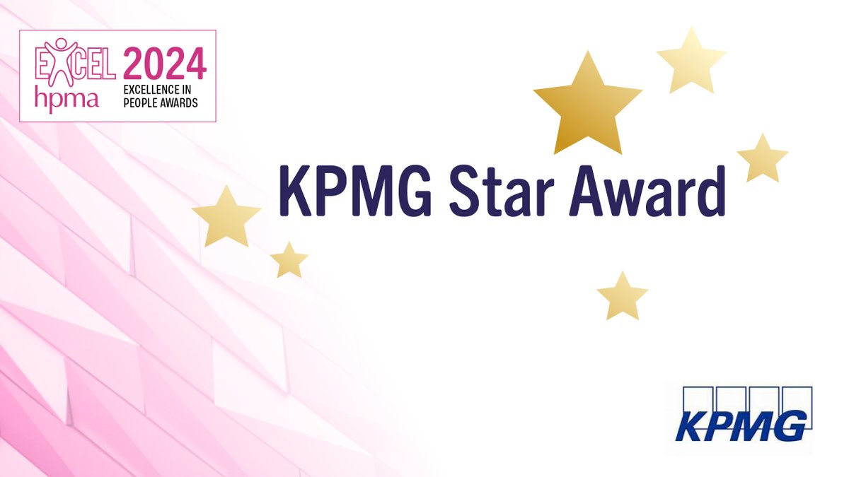 HPMAAwards's tweet image. Nominate the Star in your organisation now &amp;amp; help them to shine in Belfast!   

The @kpmguk Star Award aims to recognise exceptional workforce practitioners with a minimum of 2 years in a people professional role.  

Entries in by 8 May ➡️hpma.org.uk/hpma-awards-20… 
#HPMA2024
