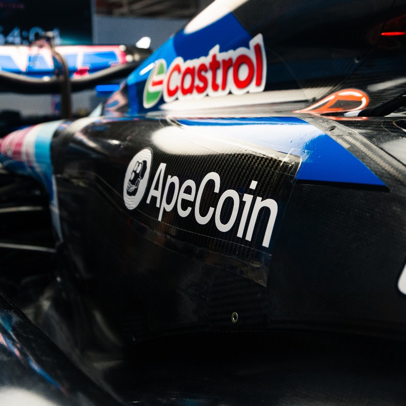 AlpineF1Team's tweet photo. ApeCoin DAO 🤝 BWT Alpine F1 Team

Today we announce a multi-year partnership launching @apecoin into Alpine F1's ecosystem, uniting token holders worldwide.