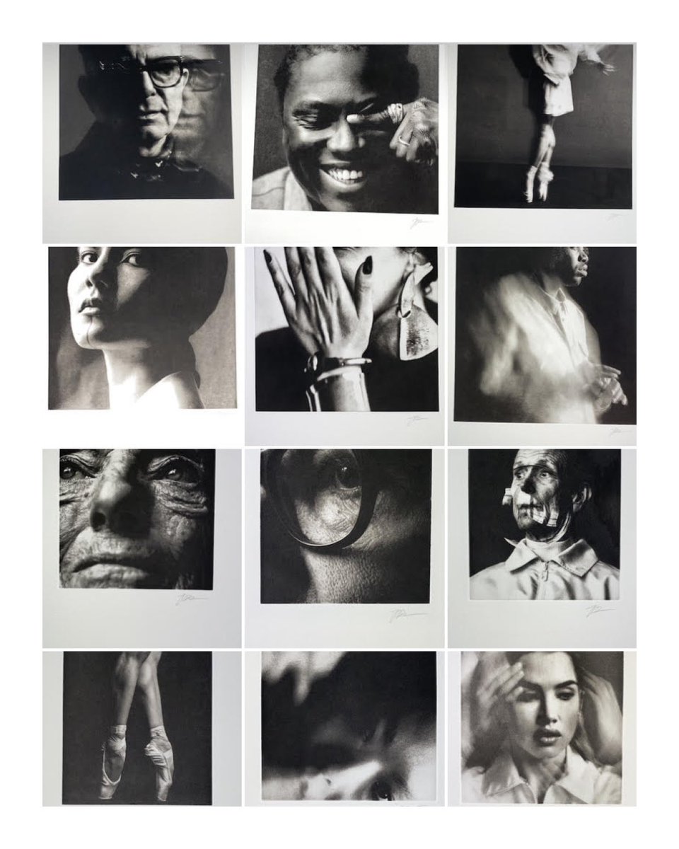 Dream sequence. The photographer’s edit is where the process of alchemy is complete. From the sitting to the lithograph printing, through to the editor’s cut, photographer Jack Davison’s craft explores a gamut of human expression. Pictured: black and white lithographic prints