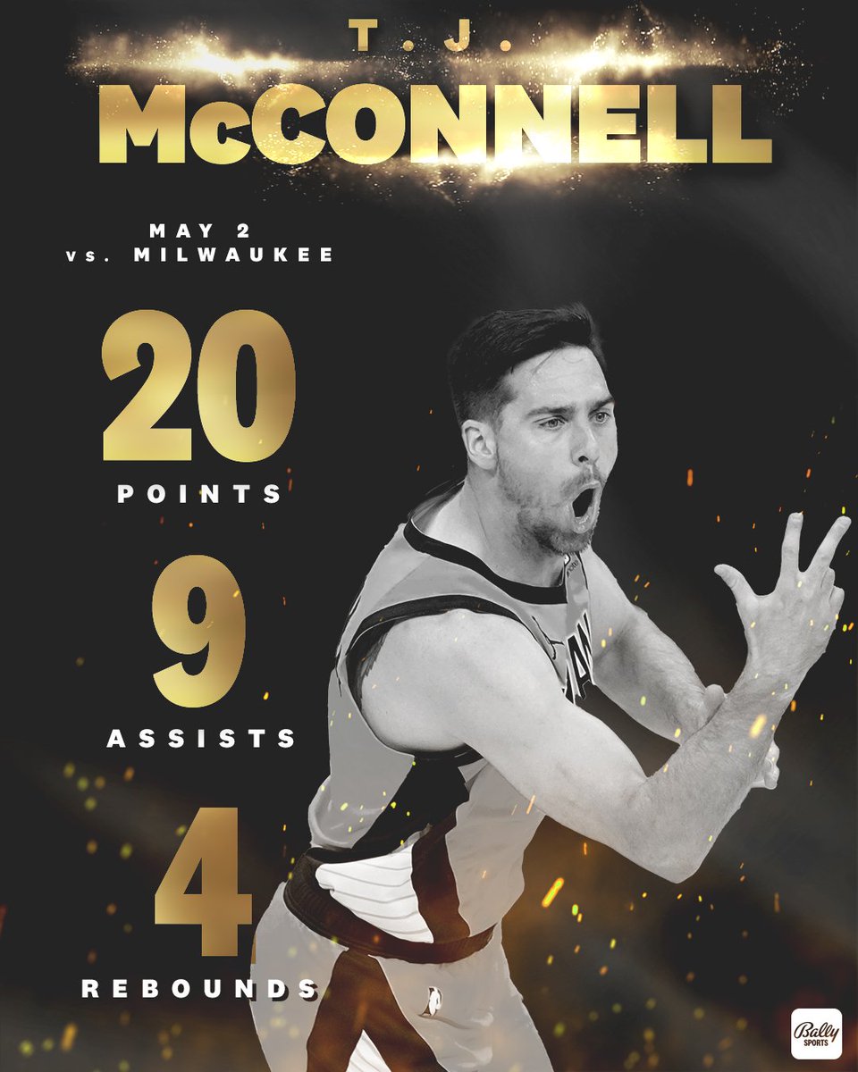 T.J. McConnell was so, so good in Game 6. #Pacers