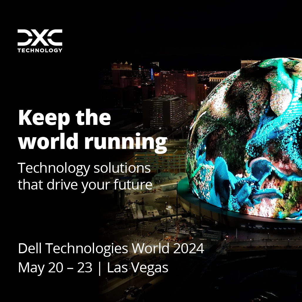 Proud to be a Platinum Sponsor at #DellTechWorld. DXC helps businesses with optimized #dataarchitecture, strong #cyberresilience & flexible #cloud solutions.
Attend our sessions and connect with executives for personalized insights: dxc.to/3wtLGJg #KeepTheWorldRunning