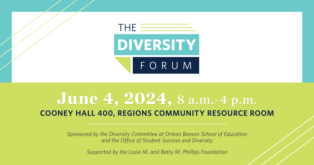 Join the School of Education for the third annual Diversity Forum this June! Together, we will learn and share ideas regarding diversity in education surrounding this year's theme, supporting individuals and families with exceptionalities. Register Now: www2.samford.edu/eve/index.php?…
