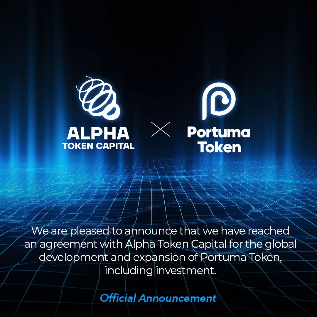 📢Official Announcement 📢 @AlphaTokencap and Portuma have reached agreement for the global marketing, global development, and scaling processes of Portuma Token, including the investment process. Details will be announced in the coming days. 🤝🔥