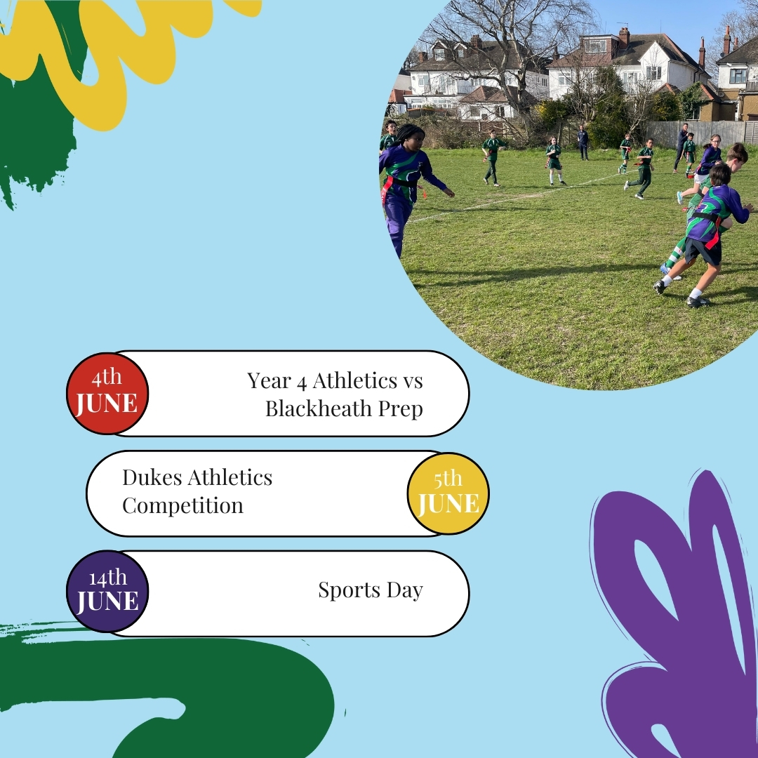 Let's get moving! 🏃🏅 

Get ready to cheer on our athletes as we gear up for an action-packed summer term!  

We've got an exciting lineup of sporting events heading your way at Pointers 👏