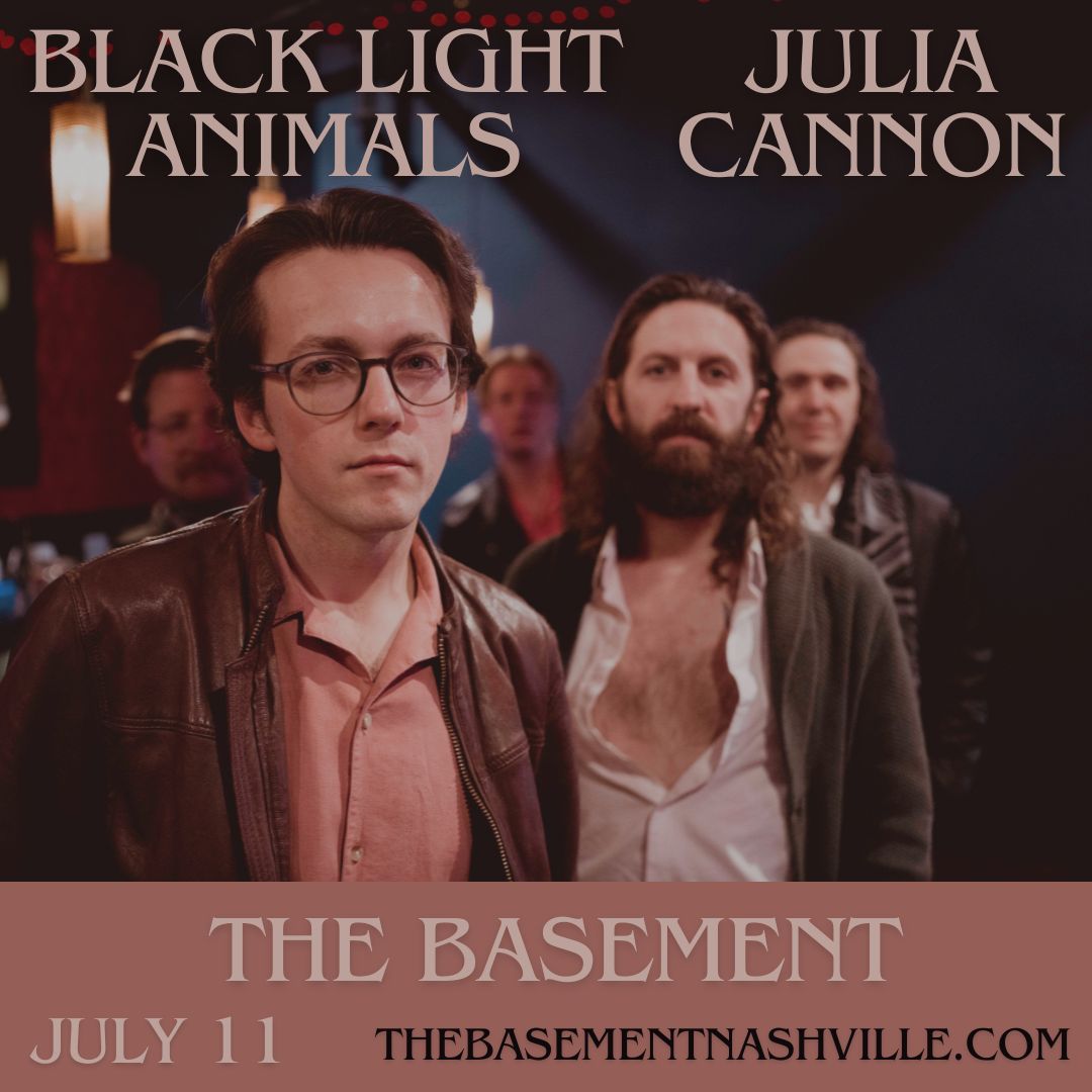 JUST ANNOUNCED!! @blacklightanimalsband will be in the house with @cooliajannon on JULY 11th. Tickets are on sale NOW: thebasementnashville.com