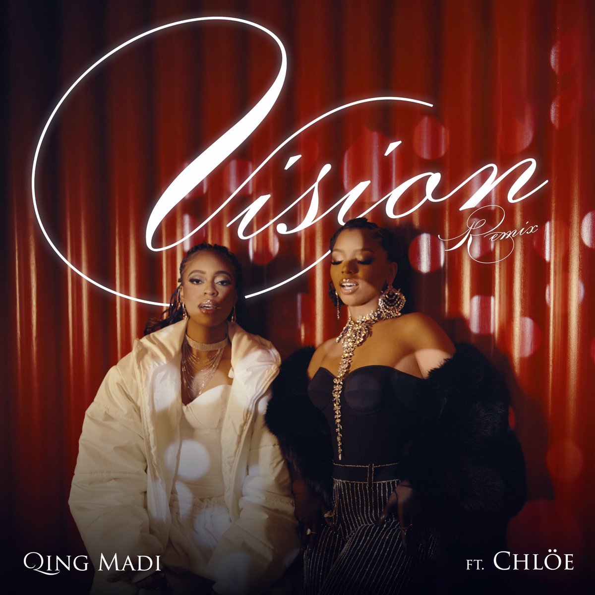 Truth is Qing Madi and Chloe Bailey did good music with this “Vision” jam. Y'all need to cop this one for real.