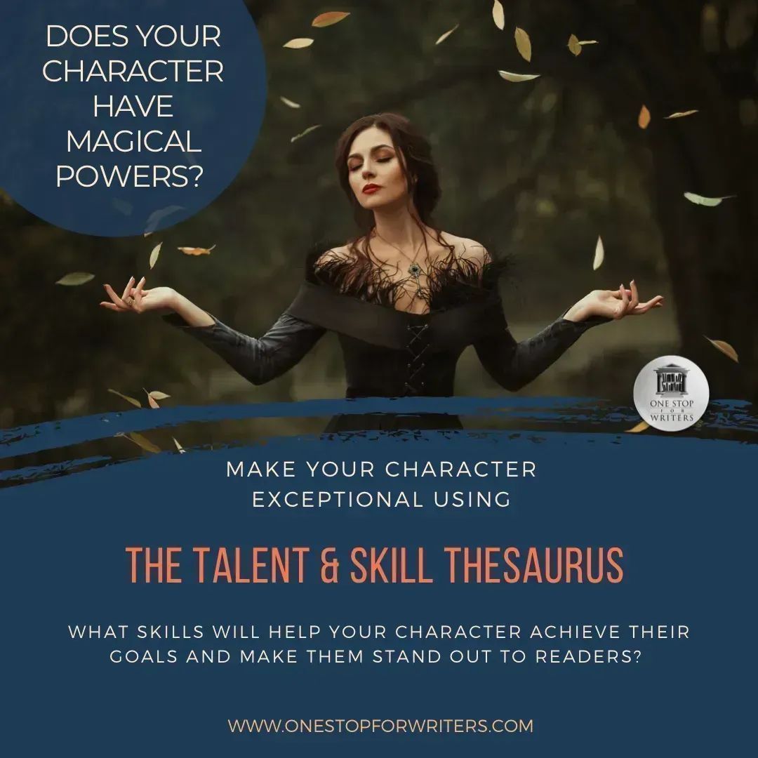 Characters with a unique talent or skill often stand out, especially if they use what they know to achieve their goal. It also makes them feel more layered & complete, so come brainstorm the possibilities: buff.ly/3y2okuT #writing #amwriting #amwritingfantasy*