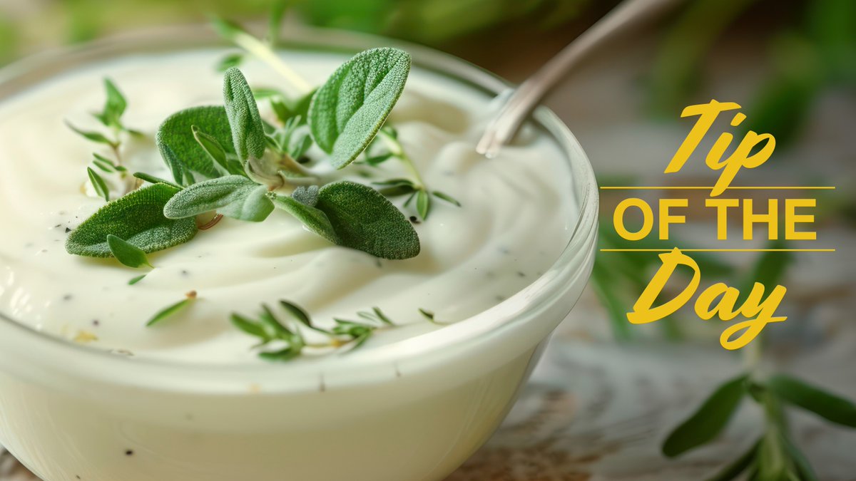 🌟 Tip of the Day! Protein + Sour Cream! Use non-flavored Greek yogurt as a creamy and nutritious substitute for sour cream in your recipes. #FoodserviceTip #KitchenInnovation #FoodieSecrets #FoodserviceMagic #CommercialFoodServic