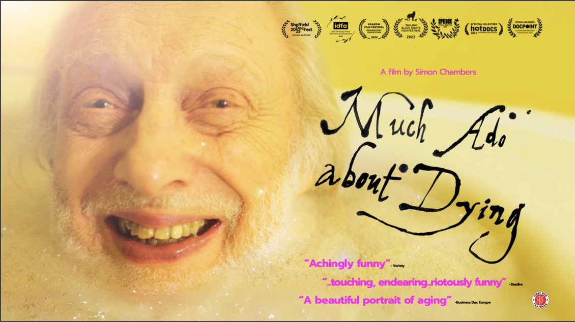Simon is shooting a film when his Uncle calls him to say: “Come back to London, I think I may be dying”...but we soon learn Simon's drama queen uncle has no intention of dying.

<a href="/NFTSFilmTV/">National Film and Television School</a> graduate-made #doc <a href="/MuchAdoDying/">Much Ado About Dying</a> now screening in UK &amp; Ireland
🎟️ muchadoaboutdying.com/screenings.html