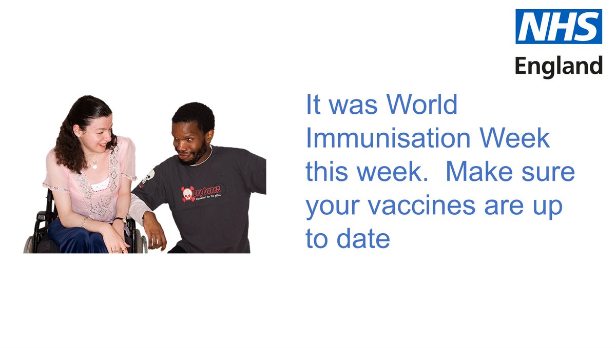 It's important to get any vaccinations you or your child needs when invited