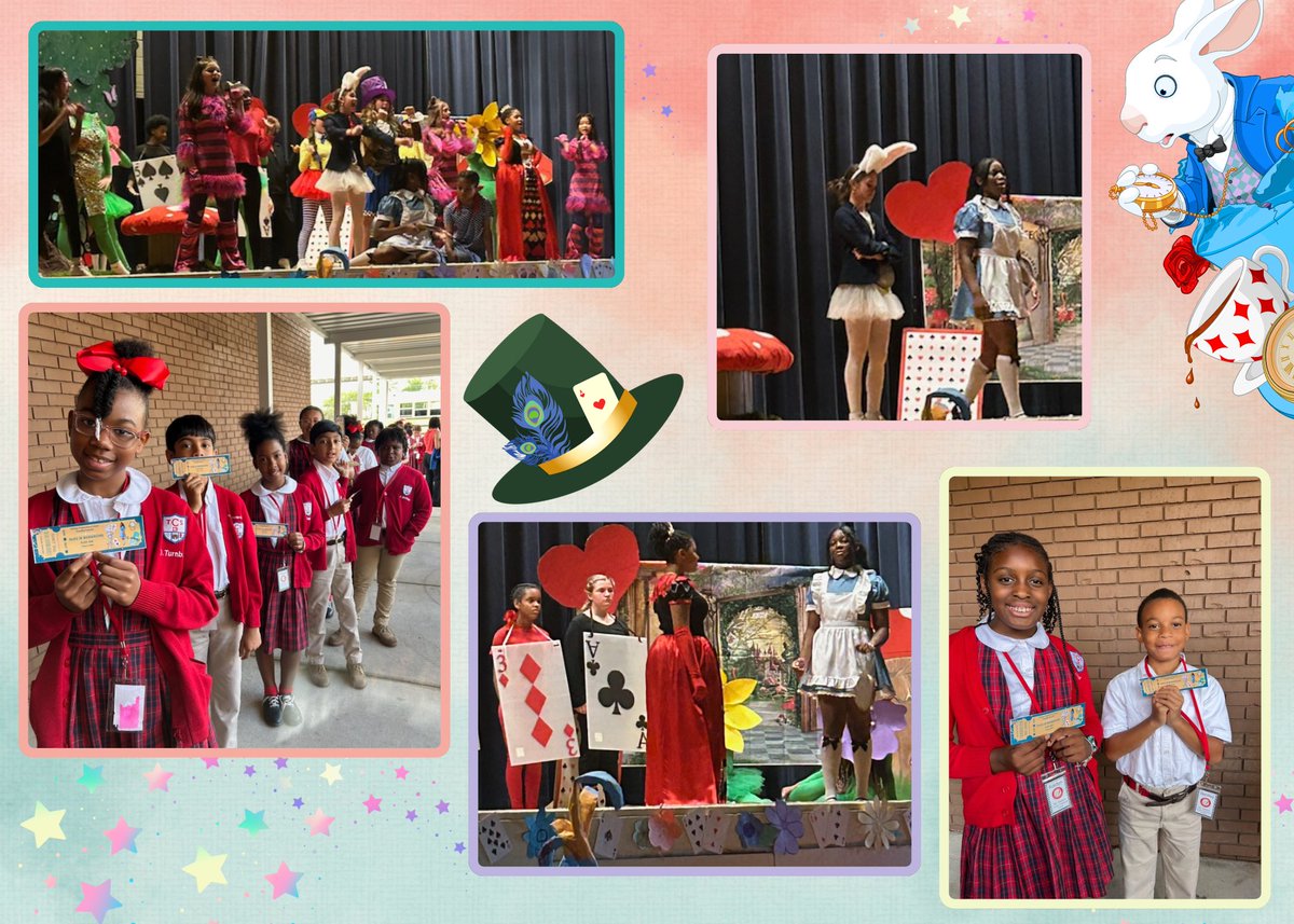 Big thanks to Phillips Preparatory for treating our fourth graders to the magical experience of 'Alice in Wonderland Jr.' Their eyes sparkled with wonder as they journeyed through this whimsical tale. Kudos to all involved in creating such a spectacular show! 🎩🐇#LearningLeading