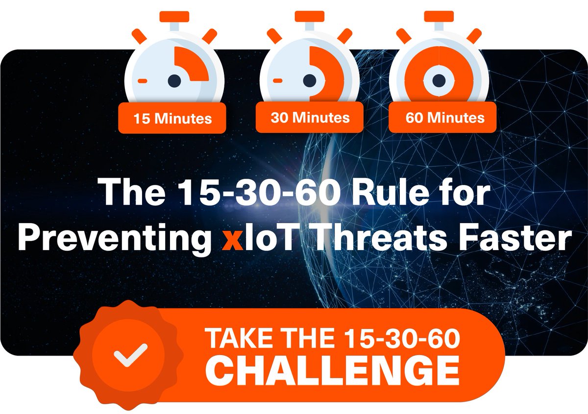 The Phosphorus 15-30-60 xIoT Challenge, launching at #RSAC2024, establishes a new framework for preventing xIoT threats faster. 

Learn about the Challenge now: okt.to/nyJ14V