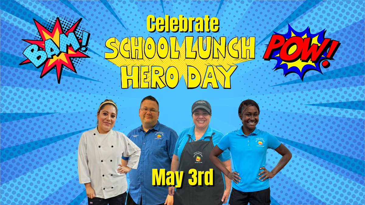 Between preparing delicious food, adhering to strict nutrition standards, navigating food allergies, and offering service with a smile, @MCSDFlorida nutrition staff have a lot on their plate. Join us in celebrating our amazing FNS team on #SchoolLunchHero Day! #ALLINMartin👊