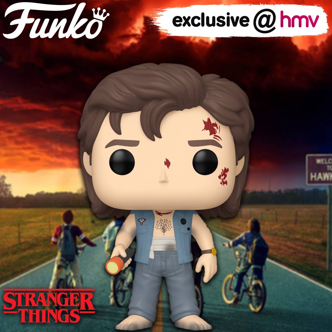 Steve is no stranger to the supernatural threats lurking in Hawkins 😨 Bring him home today to keep him safe!

🔗 ow.ly/OI0g50RvJIi
#strangerthings #funko #hmvexclusive