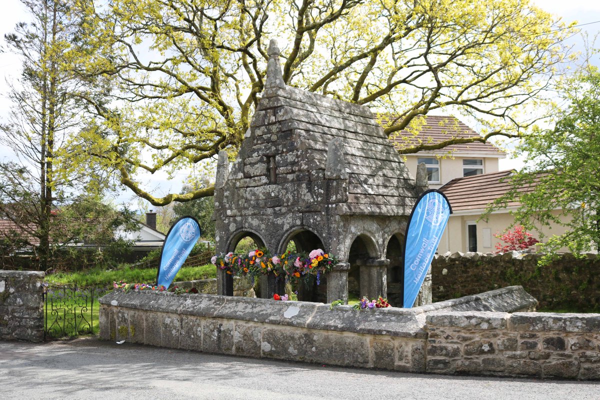 Thank you to everyone who joined us this morning for our Well Dressing Ceremony at St Cleer Holy Well and Cross! More photos will follow next week.