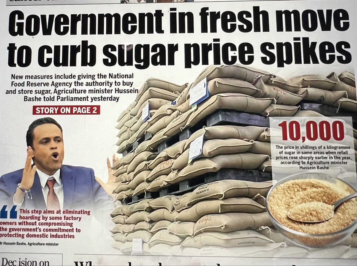 @MinBashe may have diagonised the SUGAR DISEASE correctly but he surely is prescribing POISON as a cure! The sugar industry which had recently attained a substantial growth trajectory, is, unfortunately, likely to get a major setback! Timely corrective measure urgently required!