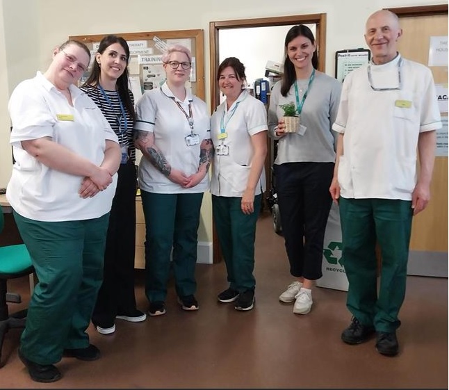 Today at @ESHT_OT we welcomed Charlotte Tibbitt from @RCOT to share the amazing work our #occupationaltherapists do at Eastbourne District General Hospital. Thank you to all the staff involved in showing Charlotte around @ESHTNHS @ESHT_AHPs