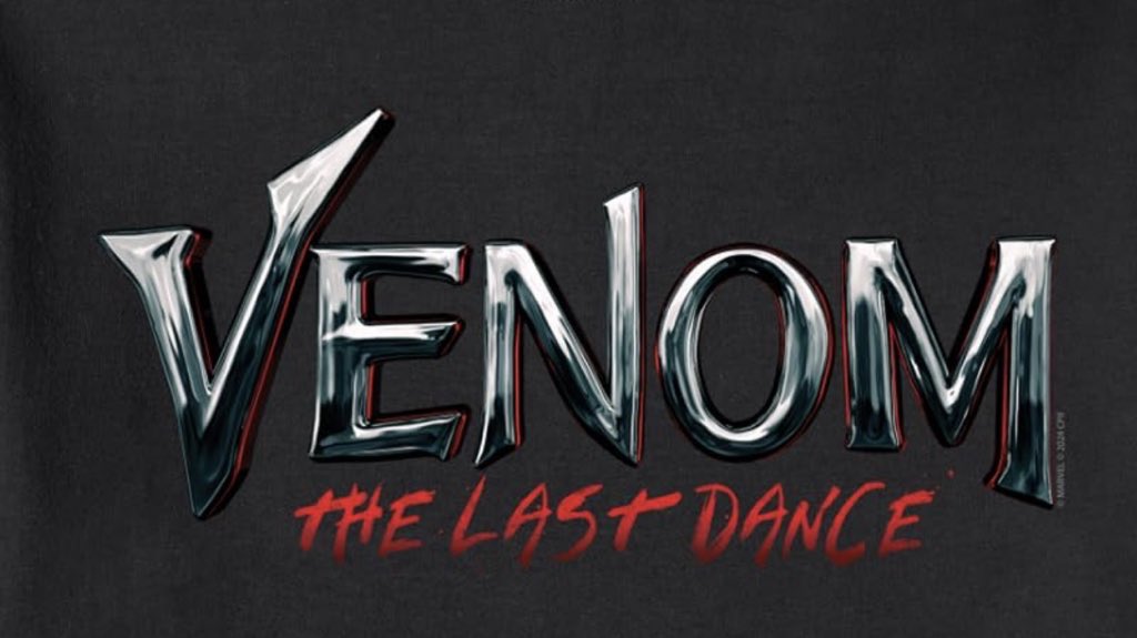 Logo oficial para la tercera parte de de #Venom The Last Dance ⚫⚪