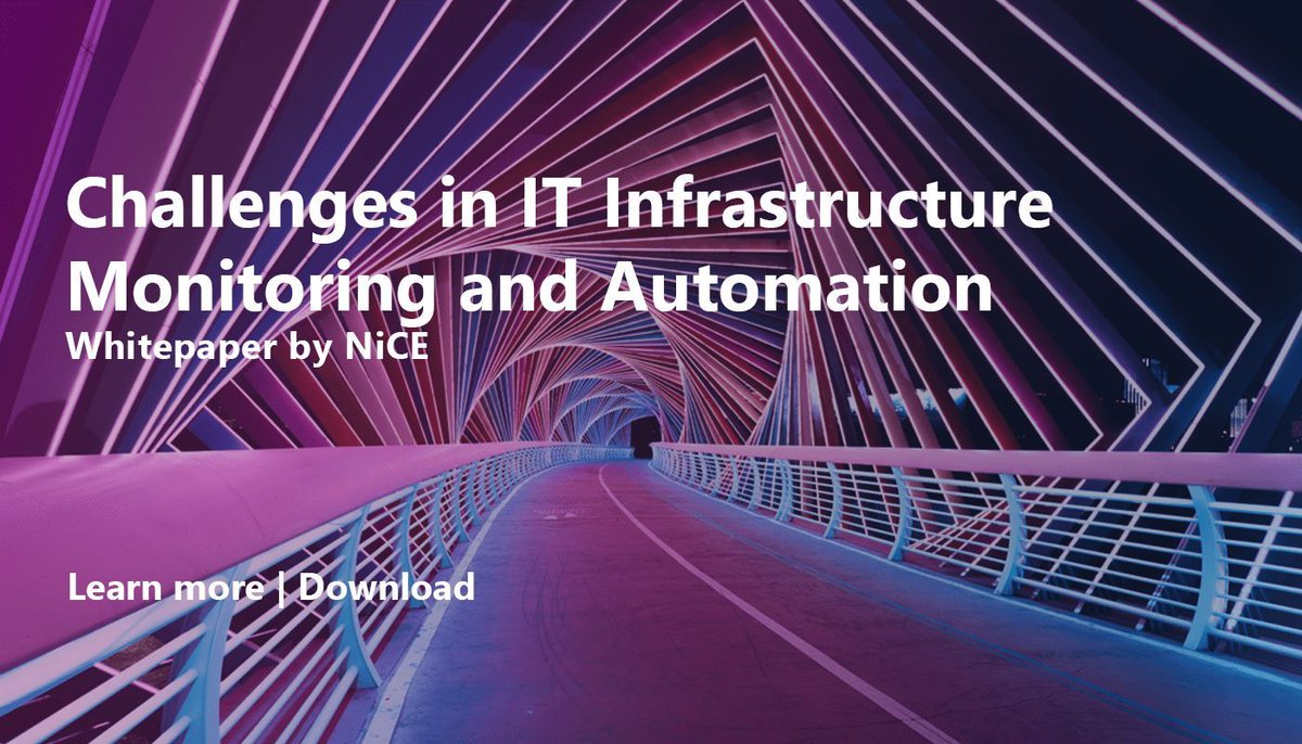 💡 Discover the transformative potential of #monitoring and #automation with NiCE's in-depth whitepaper. Download now and empower your organization to thrive! buff.ly/43OGX1e #ITMonitoring