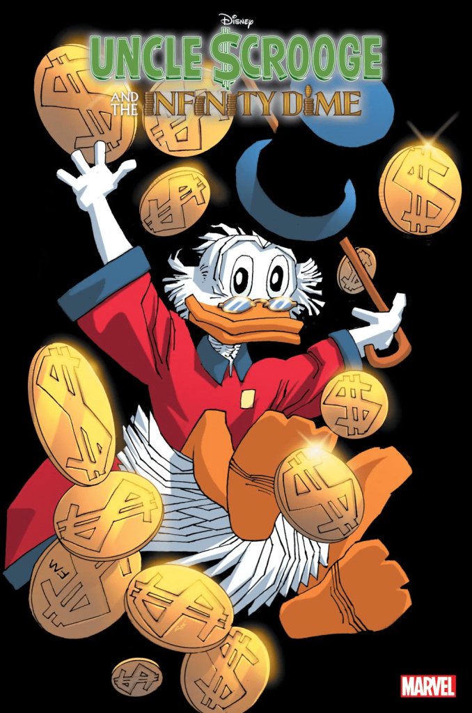 Capa de Uncle Scrooge and the Infinity Dime #1, HQ do Tio Patinhas com arte da capa por Frank Miller

#UncleScrooge #UncleScroogeAndTheInfinityDime #TioPatinhas #FrankMiller