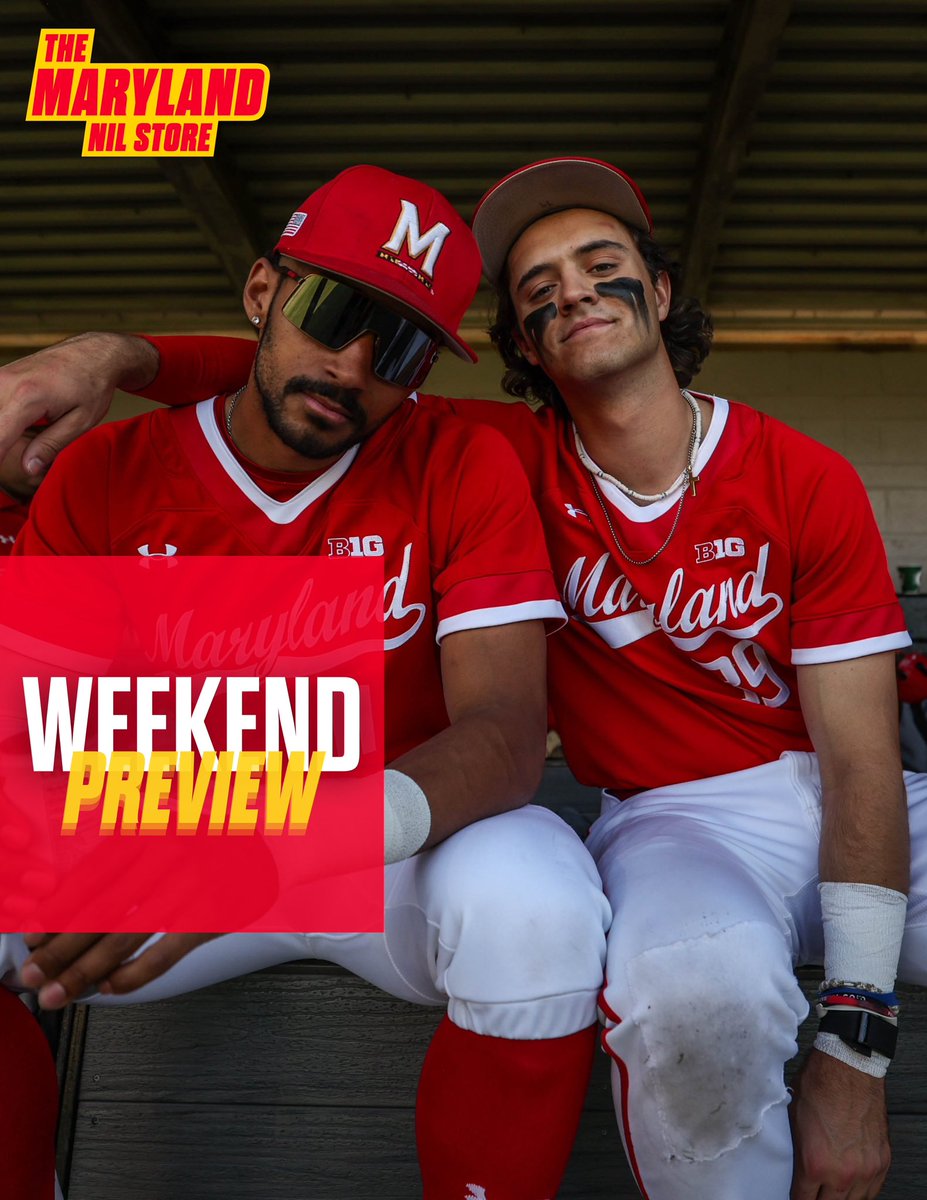 Weekend Preview: Catch @TerpsBaseball in Piscataway, NJ as the guys square off against Rutgers in another weekend series. Three straight days of Terps baseball, and it starts tonight at 6pm on the Maryland Baseball Network.