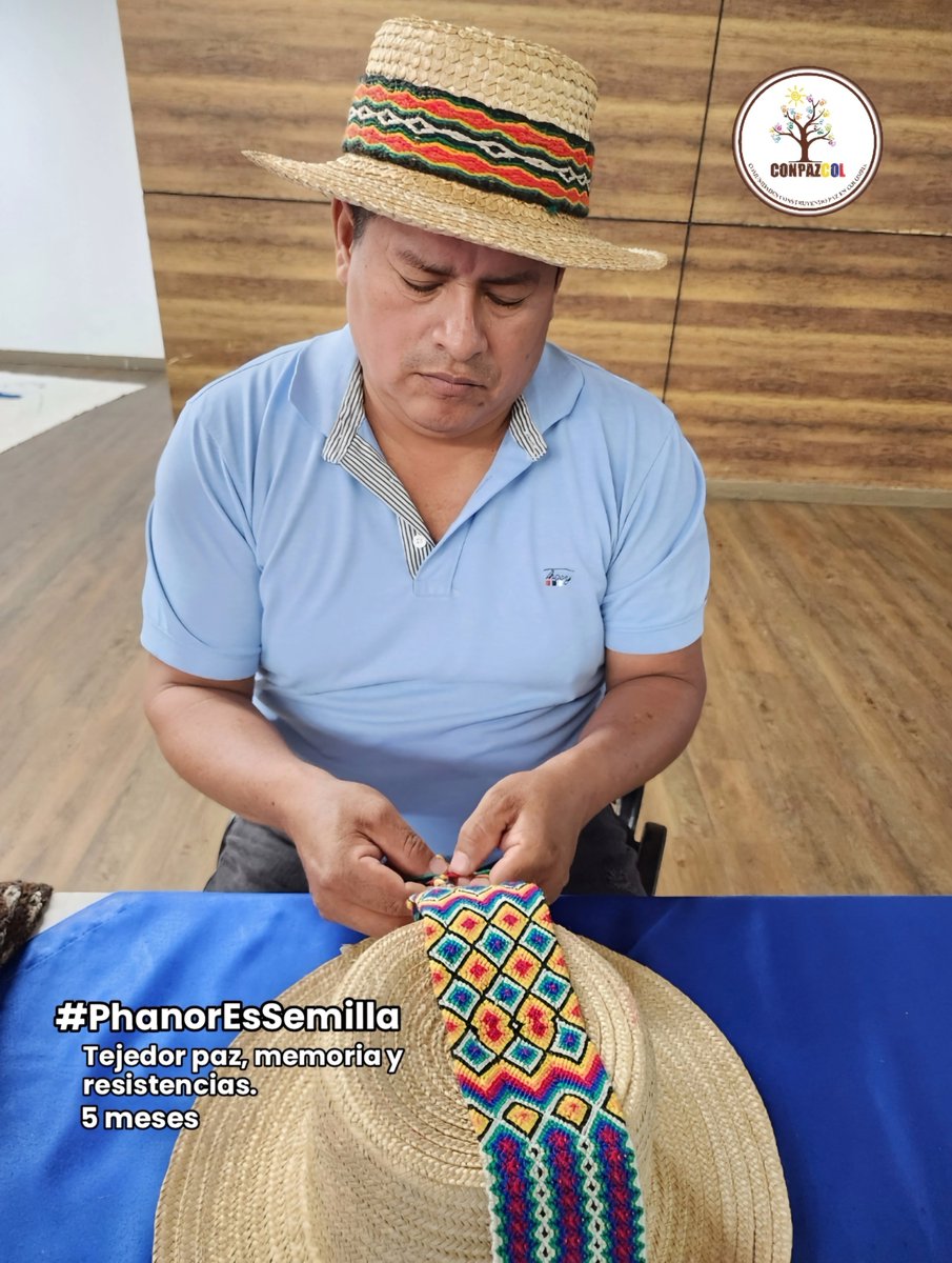 #PhanorEsSemilla 🌱 | Hoy se cumplen 5 meses del asesinato de nuestro compañero Phanor Guazaquillo Peña en #PuertoAsís #Putumayo. Su memoria vive en nuestros territorios, seguimos tejiendo 🍃