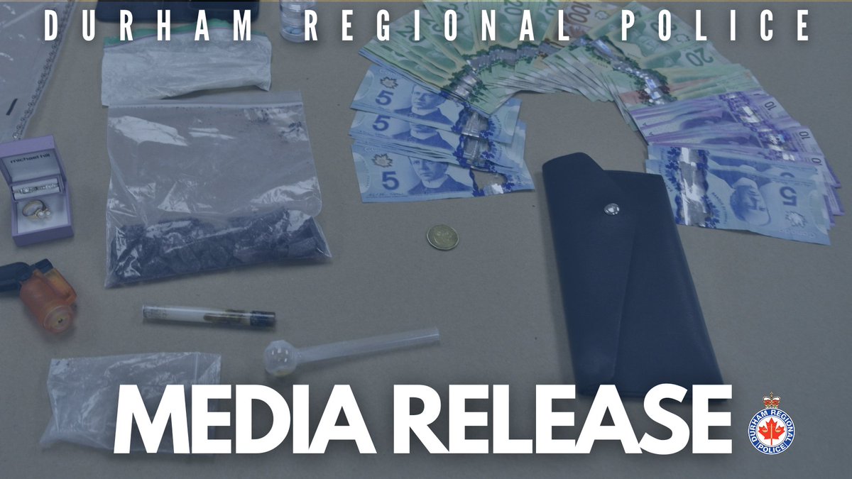 A male is in custody following the conclusion of a drug investigation that saw numerous drugs seized from an Oshawa residence, on Thursday, April 25, 2024. See name here: drps.ca/news/drugs-sei…