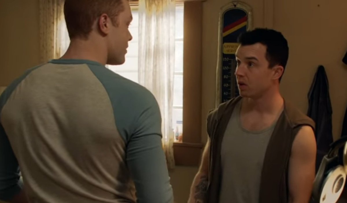 ian needs to manhandle tf outta mickey and throw him over his shoulder bc size difference is insane