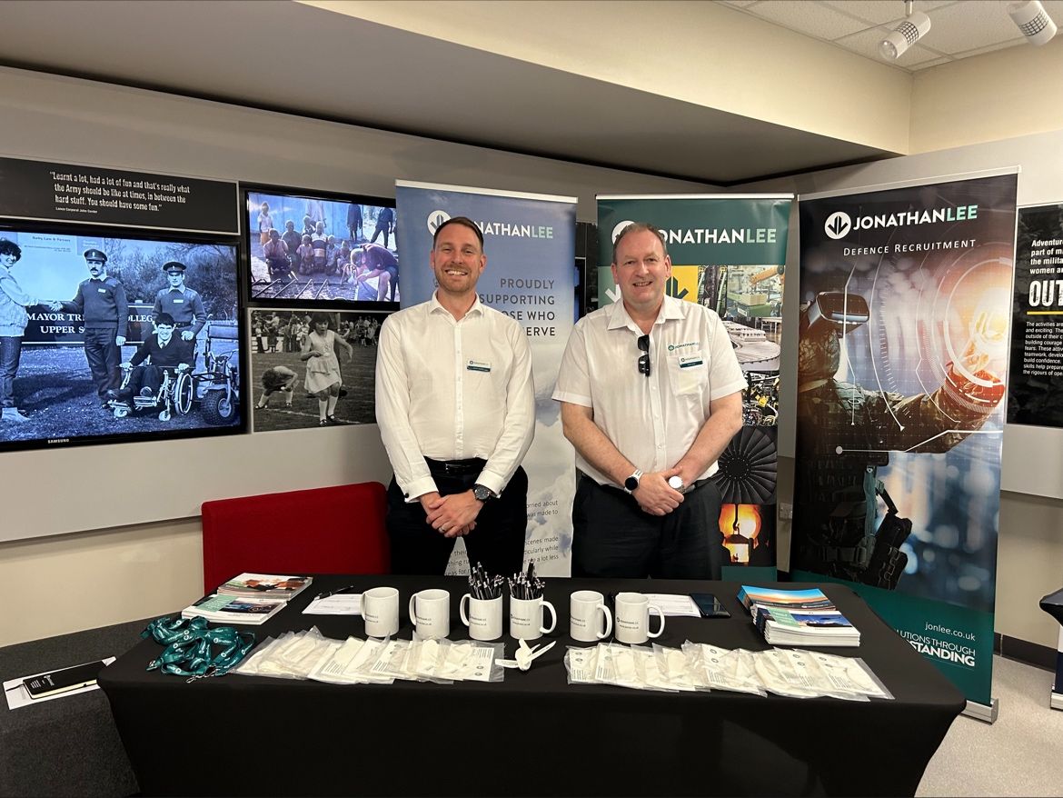 Peter Heap and Steven Franklin attended the Southern RAJA Careers and Employment Support Event earlier this week to talk about the support we offer Veterans, Cadets and Aerospace and Defence businesses nationwide and overseas. 

#raja #reme #aerospace #defence #veterans