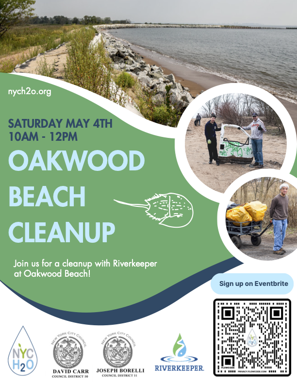 Join us at Oakwood Beach for a cleanup this Saturday! ☀️ 🏖️ #statenisland #volunteer 

Thanks to our partners at @riverkeeper  and council members @JoeBorelliNYC  and CM David Carr