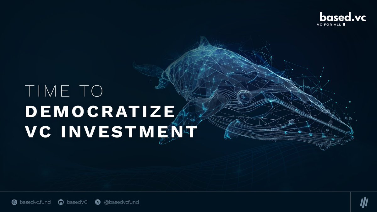 basedvcfund's tweet image. Our mission is to democratize VC investment.

At BasedVC we make investing in projects such as @MaviaGame @Portalcoin @FarcanaOfficial accessible.