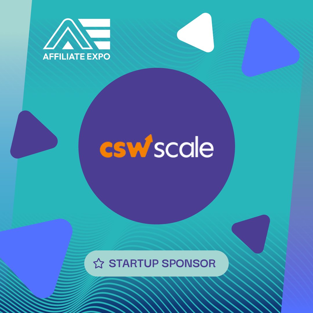 CSW Scale is a startup Sponsor at the #AffiliateExpo 2024! Sponsor Spotlight 🌟
CSW Scale is the first #affiliatemarketing platform #COD from Romania
Make sure to stop by the booth S7 to meet the CSW Scale team!
#affiliates #cashondelivery