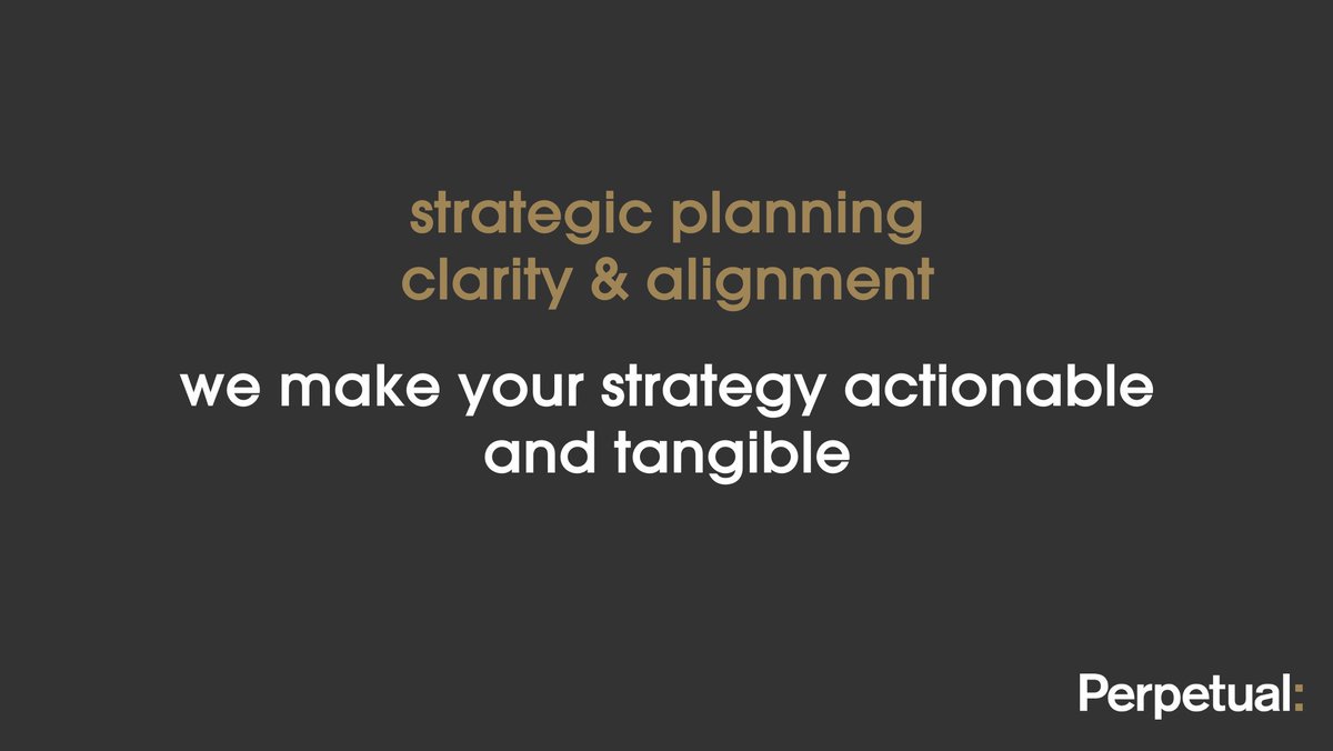 High performance hinges on Clarity & Alignment. Teams need clear vision, mission, and objectives—everyone must 'know what to do.' Yet, this is often elusive.

Take the Perpetual t3 Diagnostic to see where your team is on the path to Clarity & Alignment: hubs.li/Q02tgkfY0