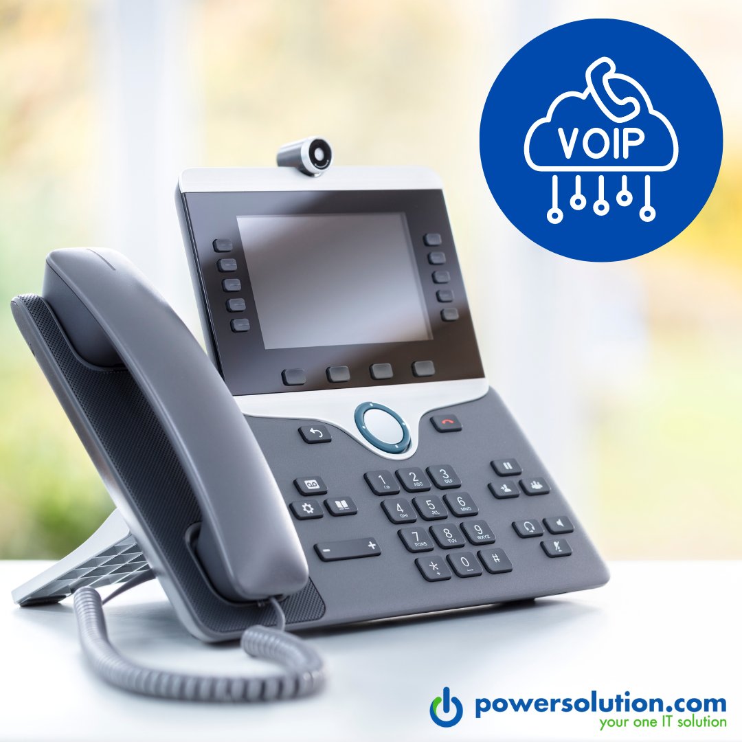 No More Antique Copper Wires. Switch to Advanced VoIP Phone Service with Powersolution.

Fun Fact:  VoIP systems take your team’s productivity to new heights, facilitating fluid communication with customers and partners remotely.

#Powersolution #TechSolutions #voIP