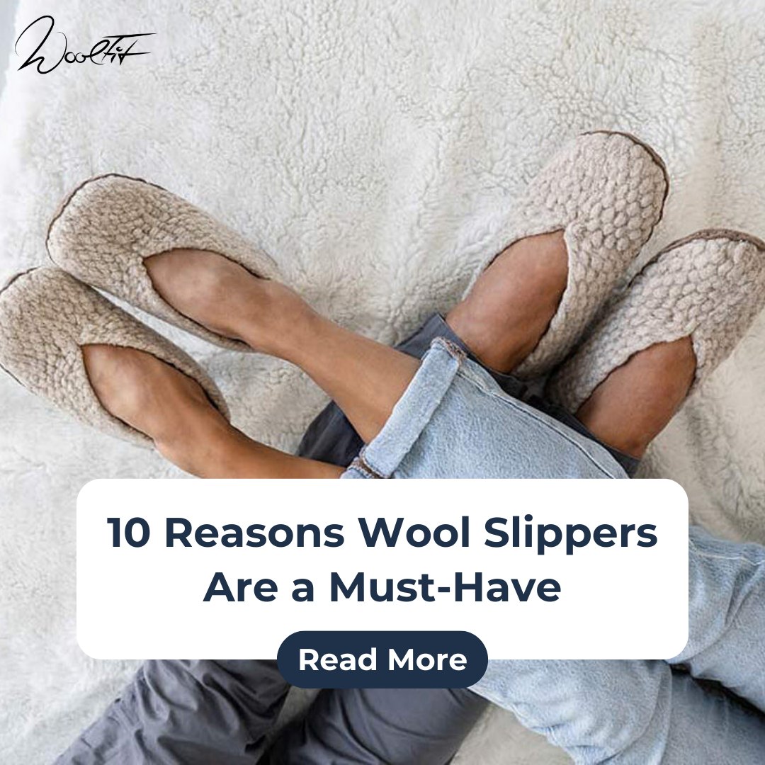 Discover the top 10 reasons why wool slippers are a must-have! 🌟 From unmatched comfort to eco-friendly materials, WoolFit has you covered. Tap the link to learn more and level up your cozy game! 👉 woolfit-slippers.com/pages/10-reaso… #comfyshoes #woolslippers