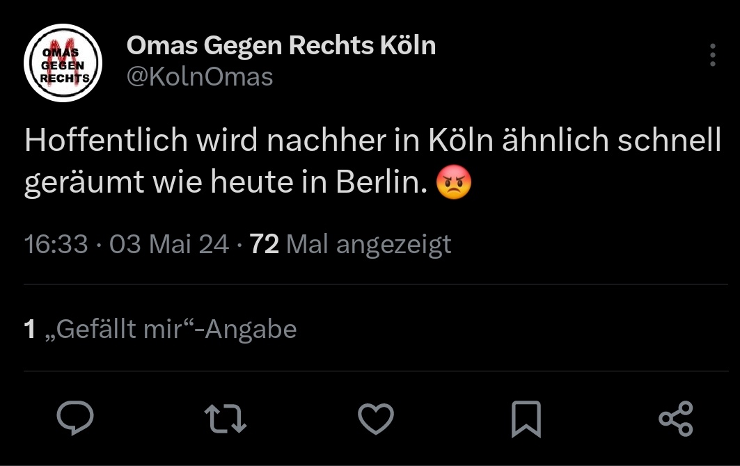 Omas für Polizeigewalt