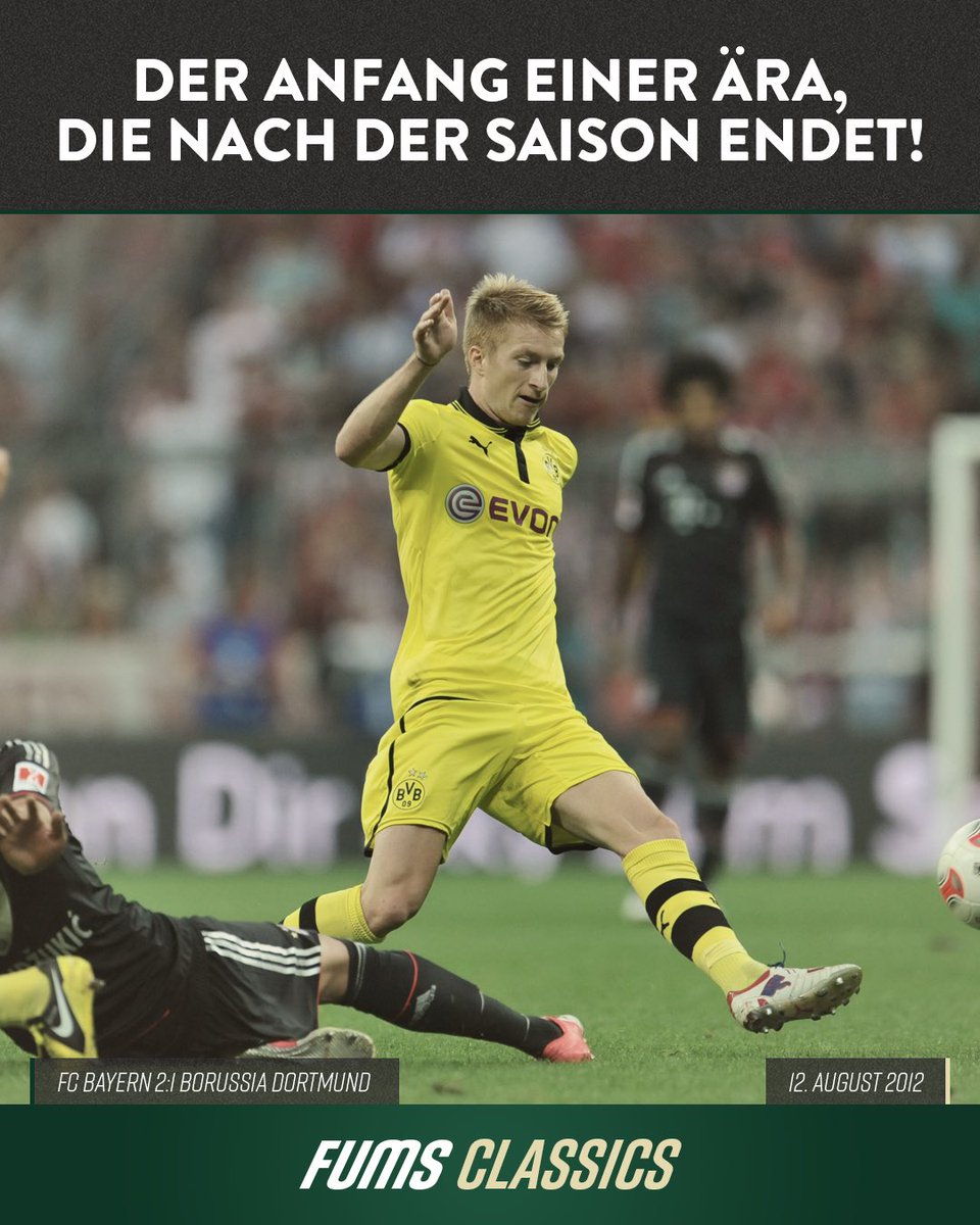 fums_magazin's tweet photo. Vieles in der Karriere von Marco #Reus steht im Konjunktiv. Was aber klar ist: Den #BVB wird der 48-fache Nationalspieler in diesem Sommer verlassen. Vielleicht folgt ja noch etwas ganz Großes… Wir wünschen alles Gute für das neue Kapitel 🫶 #FUMSCLASSICS https://t.co/xPsjqG0uMe