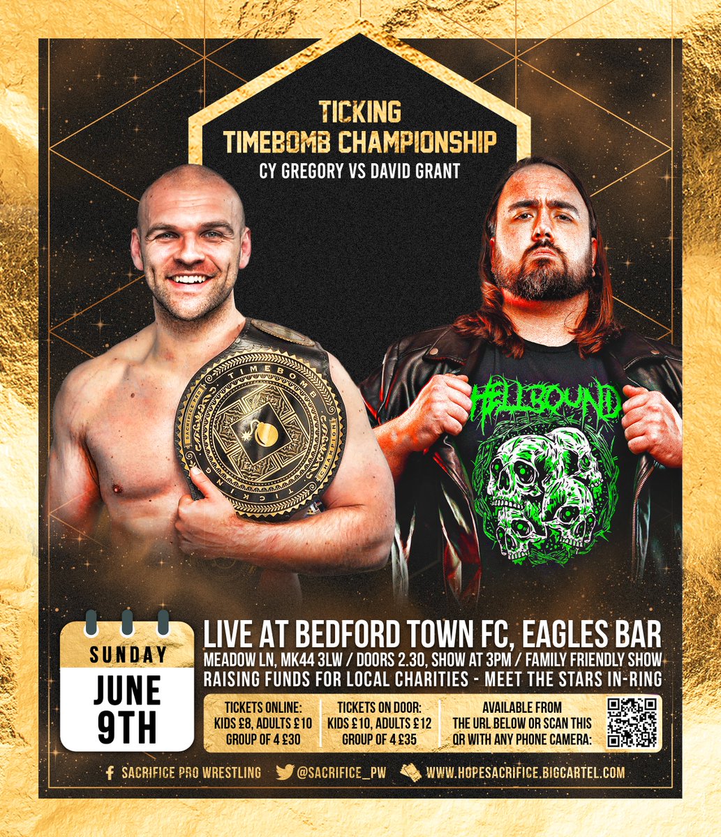 The Ticking Timebomb Champion defends against the man who doesn’t waste a second. Teacher vs Student, whose time is up? —- ℹ️ JUN 9 INFO - fb.me/e/1PKec75sg 🎟️ JUN 9 TICKETS - buff.ly/3OhZlX3