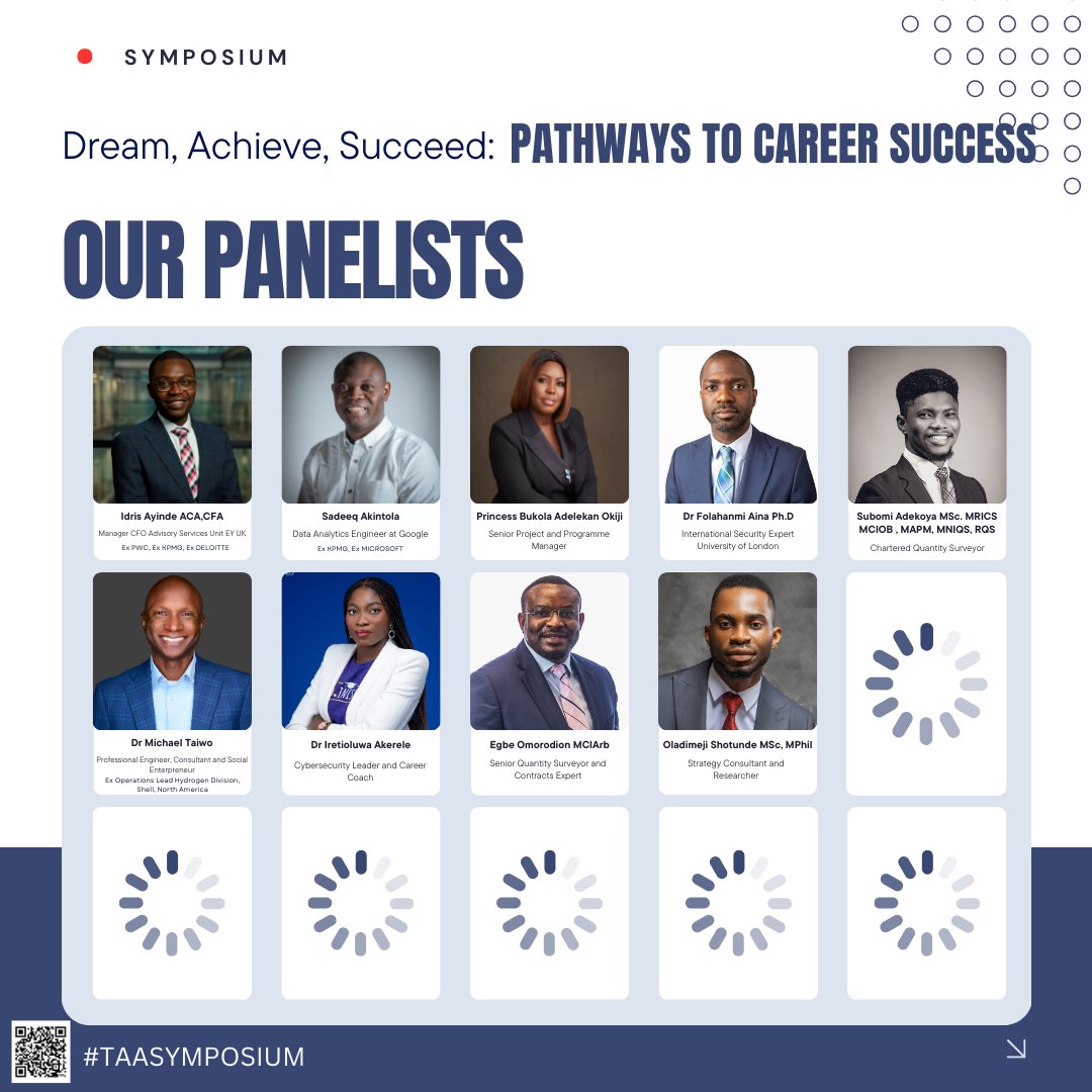 From LASU to Cambridge.🔥🔥🔥 

I am so glad <a href="/Dimeji_Shotunde/">Oladimeji Shotunde</a> will be joining us for the symposium. 

You do not want to miss this event. I am super super excited about the lessons we will be taking away from our awesome panelists.

Grab your tickets and no African time please.