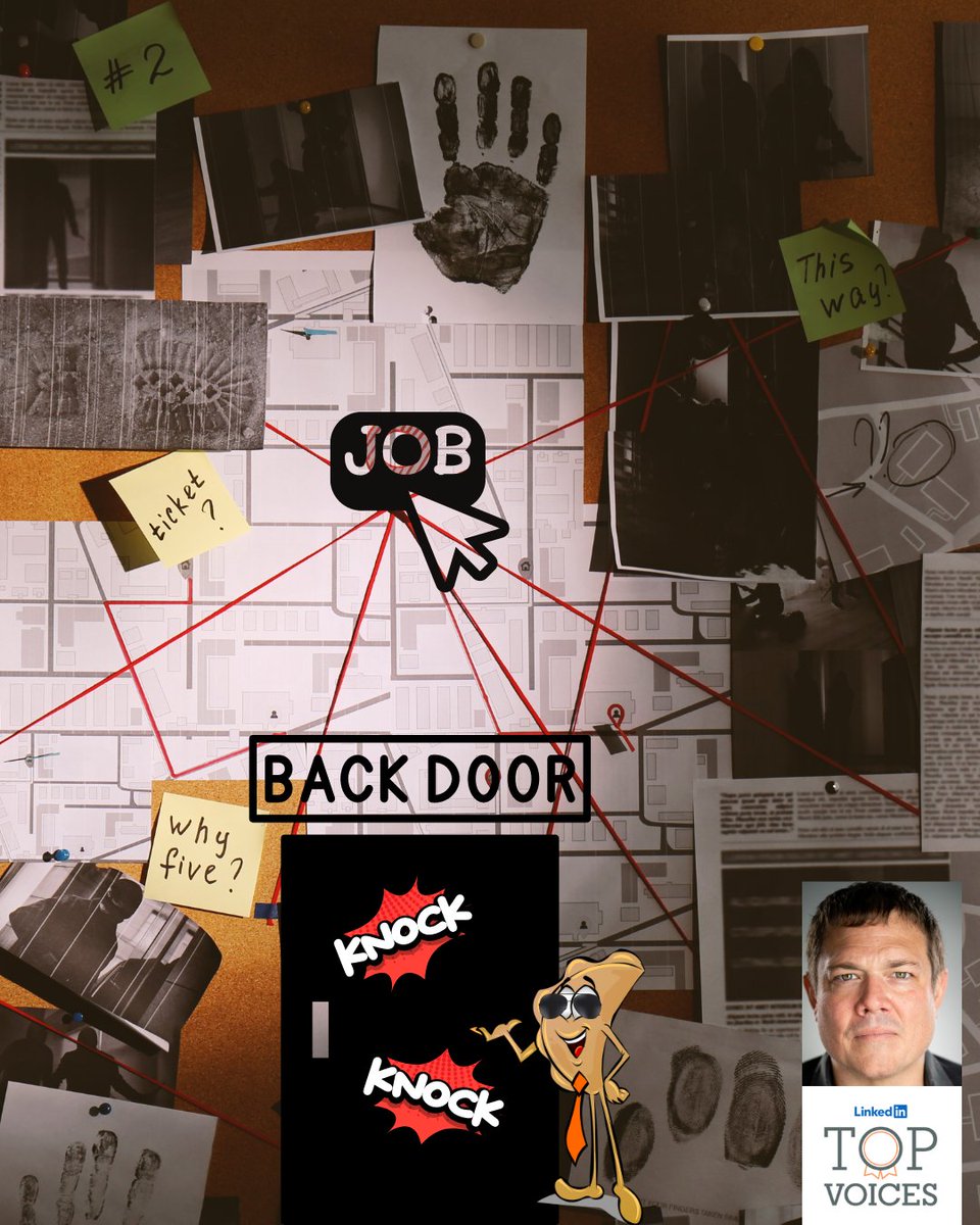 The Art of Backdoor Job Hunting: Sneak In Like a Pro

1. The Whispered Referrals
2. The Stealthy Long-Term Recon
3. The Briefing Room Etiquette

In-depth: mjwcareers.com/the-art-of-bac…

#B2B #SalesNinja #BackdoorJobHunting #Backdoor #Jobhunting #HappyFriyay #Jobstickers