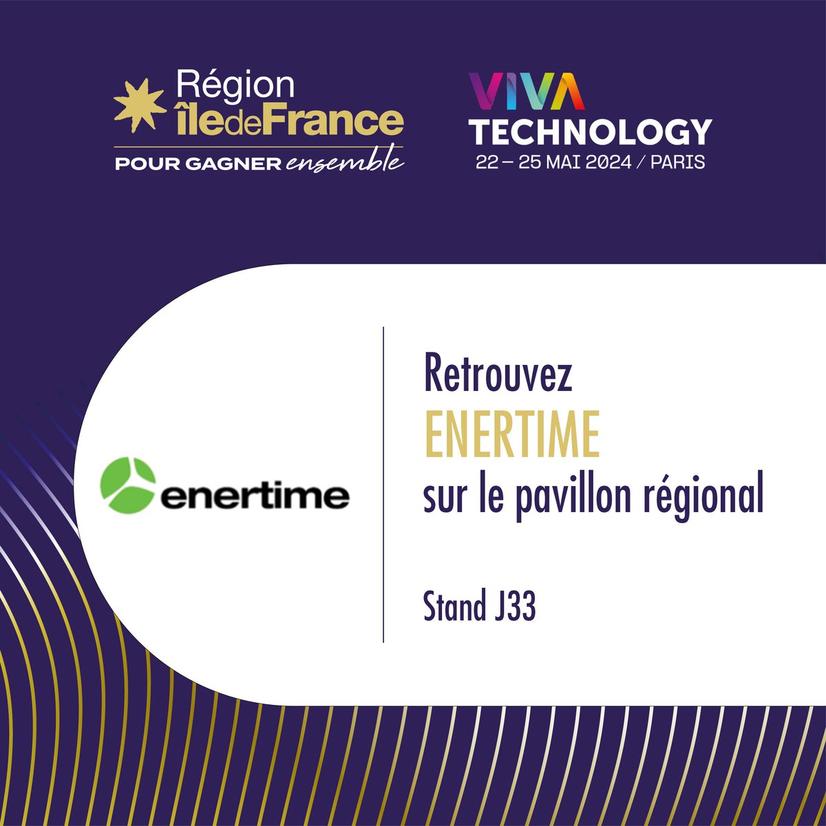 #VivaTech 🚀 | Retrouvez @ENERTIME à @VivaTech 2024 avec la #RégionIDF ! Spécialiste mondial de la valorisation d’énergie fatale dans l’industrie, Enertime met au point des machines thermodynamiques de forte puissance. 📆 22 au 25 mai 📍 Paris Expo Porte de Versailles (15e)