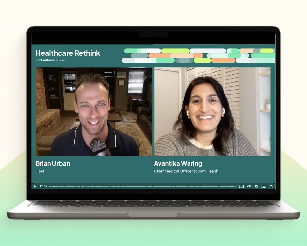 Did you know that our Chief Medical Officer, Avantika Waring, initially wanted to study French before starting her medical career? Listen to her on the @rethinkhealth5 podcast with Brian Urban to learn more about her back story.
hubs.li/Q02vMl3Y0
hubs.li/Q02vMkSW0