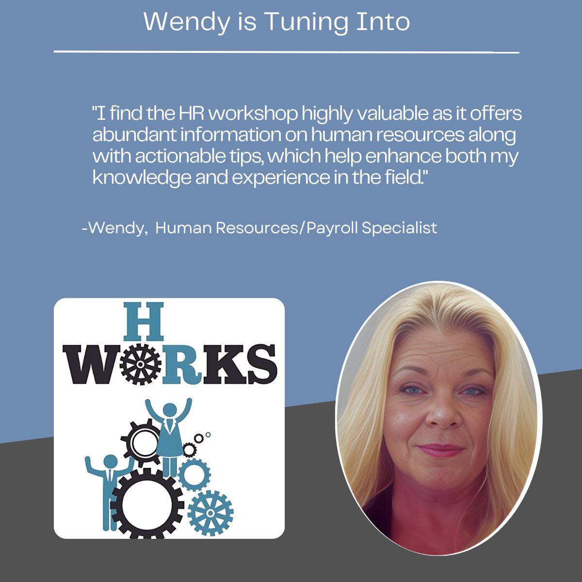 Our expert HR Specialist Wendy is tuning into the @HRWorksPodcast with Cindi Koetzle M.Ed Solopreneur and Aashir Shroff.  Uncover the Power of AI in Human Resources!! 🎧💼 #HR #AI #RecruitmentSuccess 
🤖 hubs.li/Q02vZczh0