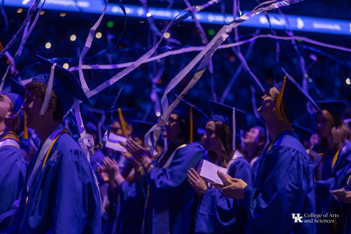 Congrats Arts and Sciences! We are so proud of you. Wherever your next chapter takes you, you are sure to shine 💙 #UKGraduation #ArtsandSciencesGrad #ItAllStartsHere