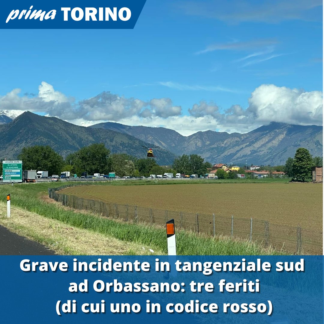 primatorino.it/cronaca/grave-…

#torino #news #piemonte #orbassano #incidente #codicerosso #tangenziale #poliziastradale